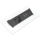 Блок розеток в стол 220В + USB, белый, Axessline QuickBox, Kondator