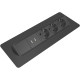 Блок розеток в стол 3х220В + USB, черный, Axessline QuickBox Kondator