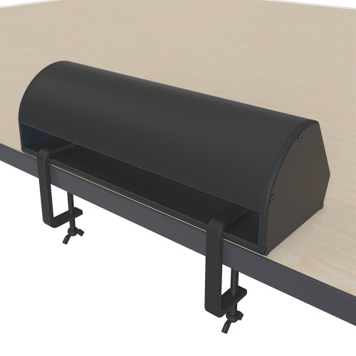 Блок розеток на стол 220В + USB + RJ45, черный, Axessline Desk Kondator