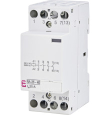 Контактор 25А, 220В, 4но RA 25-40 230V AC ETI 2464094