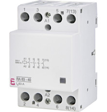 Контактор 63А, 220В, 4но RA 63-40 230V AC ETI 2464096
