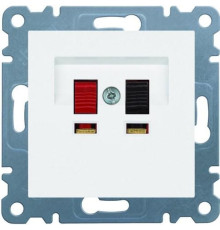 Розетка аудио, белый, Hager Lumina WL3310