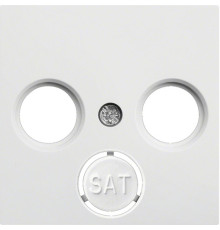 Панель для механизма ТВ розетки, белый, Hager Lumina WL6310
