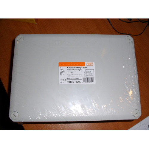 Распределительная коробка Т350 (285х201х120 мм), ІР66, 2007125 OBO Bettermann