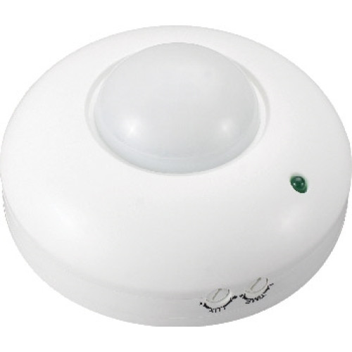 Датчик движения потолочный, 360°, IP20, e.sensor.pir.07.white