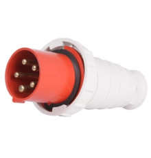 Силовая вилка 63А, 380В, 5 полюсов, переносная, e.plug.pro.5.63