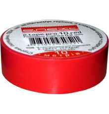 Изолента e.tape.stand.20.red, красная (20м)