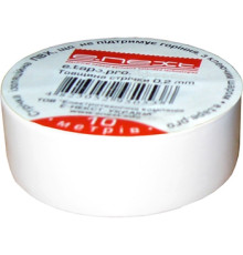 Изолента e.tape.stand.20.white, белая (20м) Enext