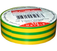 Изолента e.tape.stand.20.yellow-green, желто-зеленая (20м)