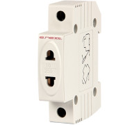 Розетка на din-рейку без заземления e.socket.stand.din Enext s004001