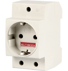 Розетка на din-рейку с заземлением e.socket.pro.din.tms Enext s004002