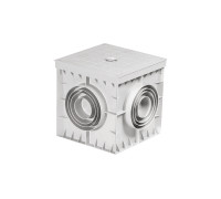 Колодец кабельный 200x200x200 мм, без крышки, ADAL PANO MD9141