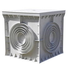 Колодец кабельный пластиковый 200х200х200 мм с крышкой, e.manhole.200.200.200.cover Enext CP202020