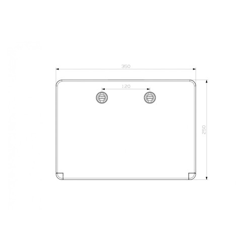 Шкаф 250x350x150мм ударопрочный IK10, влагозащищенный IP65, MD9022 Adal Pano