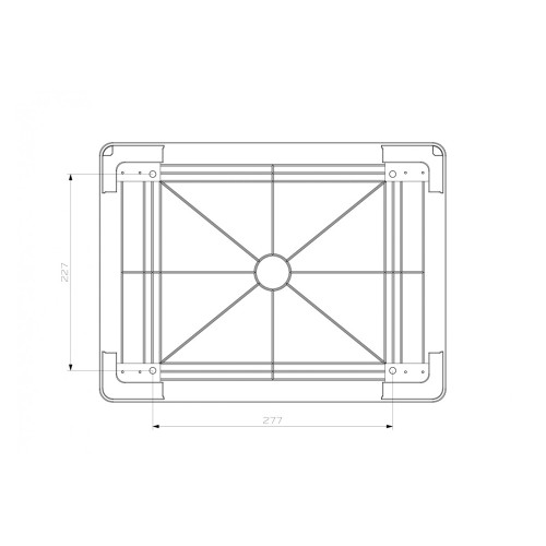 Шкаф 300x400x170мм ударопрочный IK10, влагозащищенный IP65, MD9003 Adal Pano