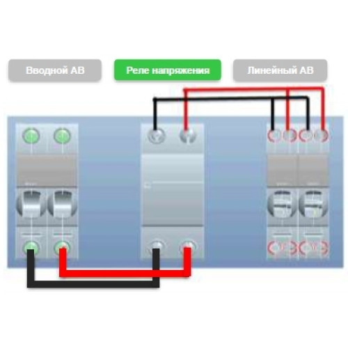 Реле напряжения 40А Easy9 EZ9C1240 Schneider Electric