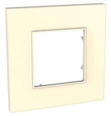 Рамка 1 место, слоновая кость, Unica Quadro MGU2.702.25 Schneider