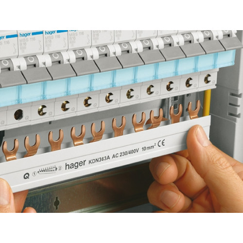Автомат 13 А, 1 фазный, C, клеммы QuickConnect, MCS113 Hager