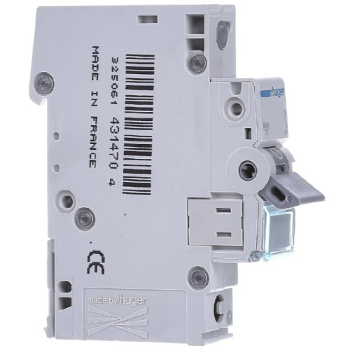 Автомат 16 А, 1 фазный, C, клеммы QuickConnect, MCS116 Hager