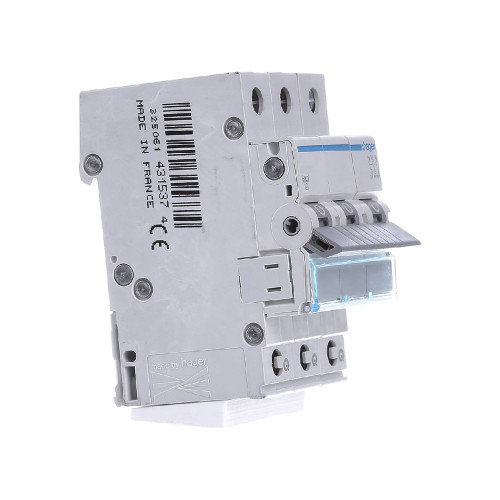 Автомат 6 А, 3 фазный, C, клеммы QuickConnect, MCS306 Hager