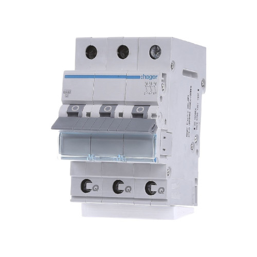 Автомат 25 А, 3 фазный, C, клеммы QuickConnect, MCS325 Hager
