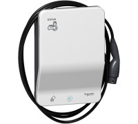 Зарядка для электромобиля с кабелем 32А, 3 фазы, RFID SMART WALLBOX T2 Schneider Electric EVB1A22PCRI