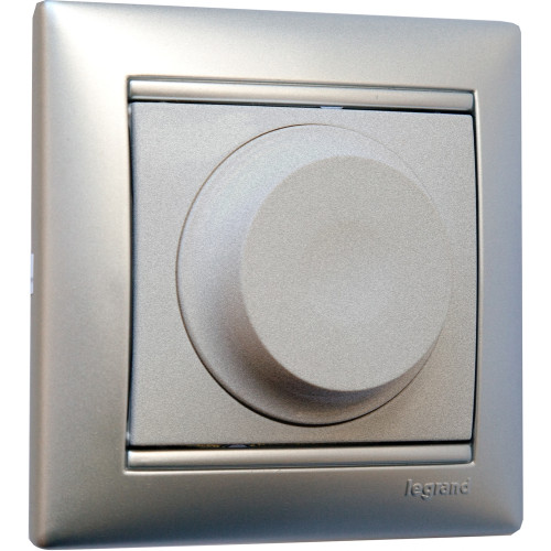 Диммер для LED-ламп, 75 Вт, алюминий, 770263 Legrand Valena