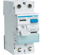 УЗО 63 А, 30 мА, тип А, 2 полюса, клеммы QuickConnect, CDS263D Hager