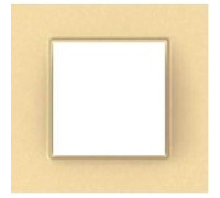 Рамка 1 место, бронзово-жемчужный, Unica Quadro MGU4.702.36 Schneider