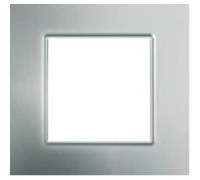 Рамка 1 место, серебряный, Unica Quadro MGU6.702.55 Schneider