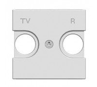 Накладка розетки TV+R, белый, Zenit ABB N2250.8 BL