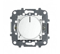 Терморегулятор с датчиком температуры пола, белый, Zenit ABB N2240.3 BL