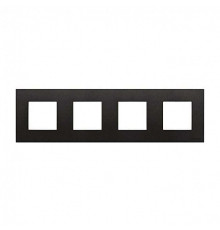 Рамка 4 поста, антрацит, Zenit ABB N2274 AN