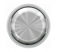 Клавиша одинарная, хром, Sky Moon ABB 8601 CR