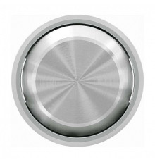 Клавиша одинарная, хром, Sky Moon ABB 8601 CR