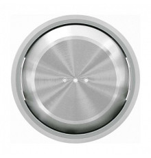 Клавиша одинарная с подсветкой, хром, Sky Moon ABB 8601.3 CR