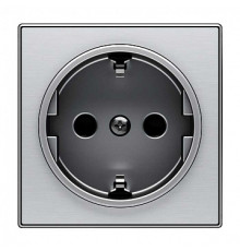 Накладка розетки, нержавеющая сталь, Sky ABB 8588 AI