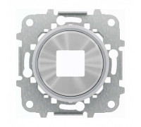 Накладка USB розетки, хром, Sky Moon ABB 8685 CR