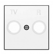 Накладка телевизионной розетки, белый, Sky ABB 8550 BL