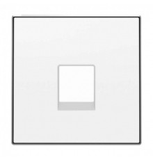 Накладка телефонной розетки, белый, Sky ABB 8517 BL