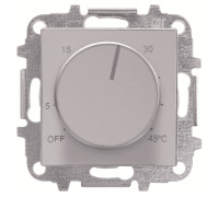 Накладка терморегулятора, серебряный, Sky ABB 8540.9 PL