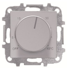 Накладка терморегулятора, серебряный, Sky ABB 8540.9 PL
