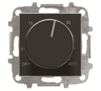Накладка терморегулятора, черный бархат, Sky ABB 8540.9 NS