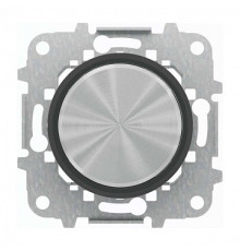 Заглушка, хром/черное стекло, Sky Moon ABB 8600 CN