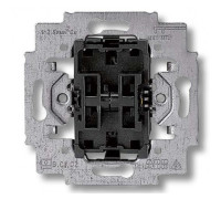 Выключатель 2-клавишный проходной, Levit ABB 3559-A52445