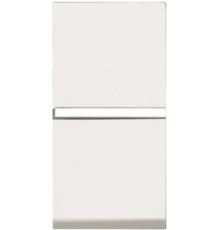 Выключатель 1-клавишный, 1мод., белый, Zenit ABB N2101 BL