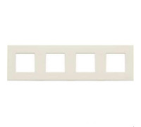Рамка 4 поста, белый, Zenit ABB N2274 BL