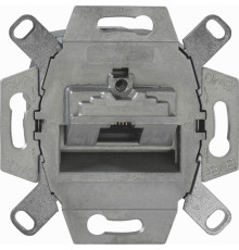 Компьютерная розетка RJ45 экранированная, одинарная, Berker 4586