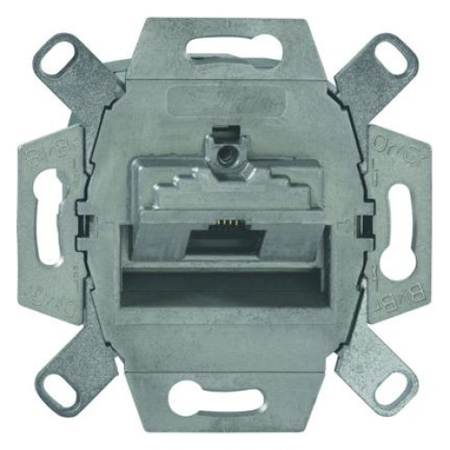 Компьютерная розетка RJ45 экранированная, одинарная, Berker 4586