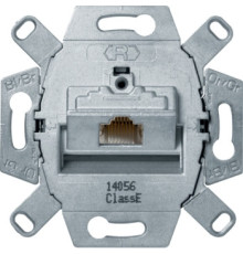 Компьютерная розетка RJ45 экранированная, одинарная, Berker 455401